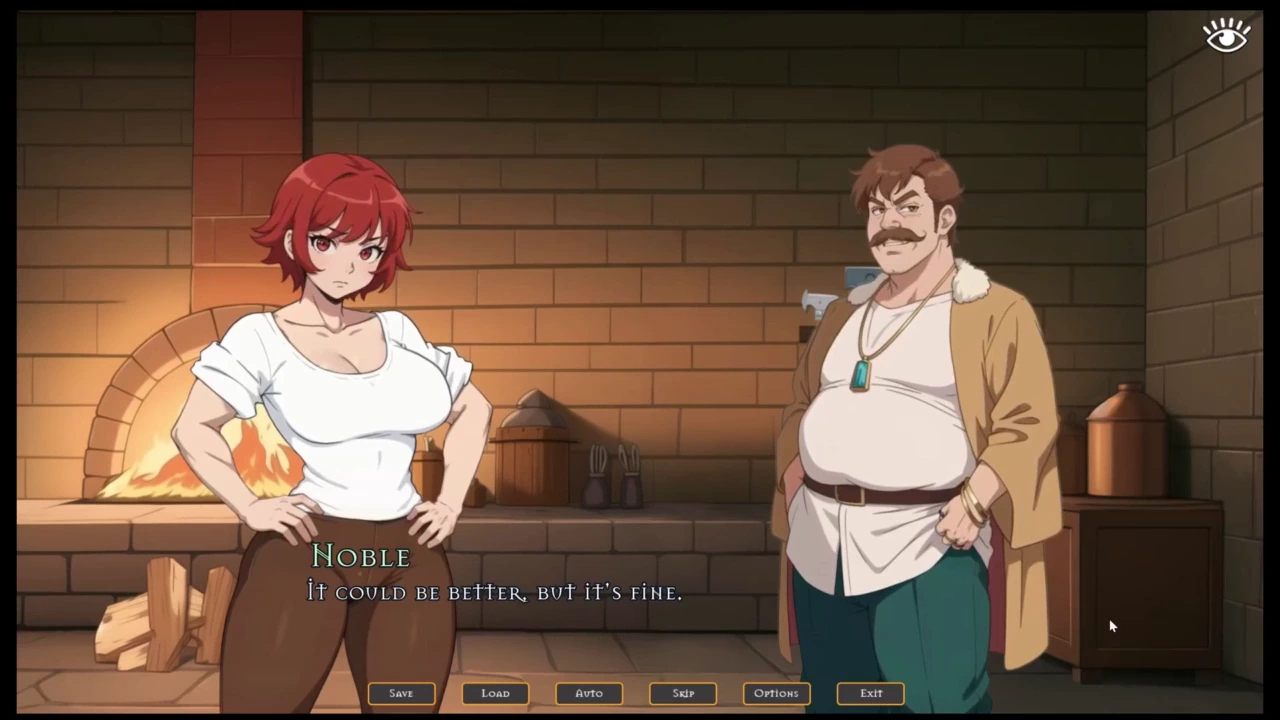 Erotic video game features lesbian romance and masturbation porn video